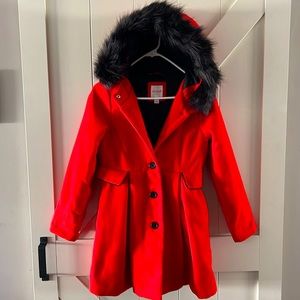 Cat & Jack Girls Button Down Coat